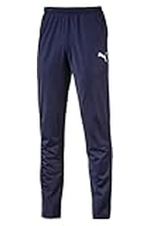 PUMA Liga Training Pant Core, Pantalones de Jogging, Azul Marino (Peacoat- White), M EU