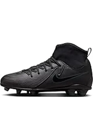 Nike JR Phantom Luna II Club FG/MG, Sneaker, Black/Black-Deep Jungle, 33.5 EU