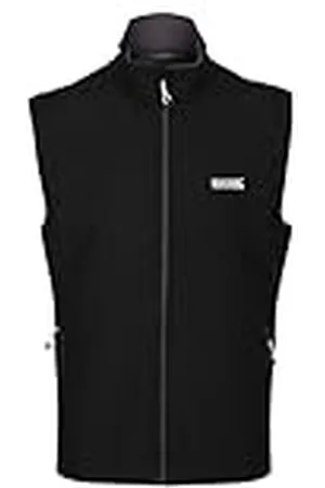 Regatta Bradwell III Chaleco Térmico Softshell Resistente Al Viento con Cremallera Bodywarmers, Hombre, Black, L
