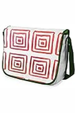 Le Jardin du Lin Bolsas de mensajero con estampado digital con correas de color caqui para niñas y niños, regreso a la escuela, bolsas de mensajero para estudiantes, bolsos de hombro, tamaño: 29 x 36