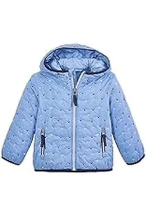 Killtec Niños Chaqueta acolchada con efecto 3D y capucha/chaqueta outdoor FIOS 67 MNS JCKT, blue, 98-104, 41585-000