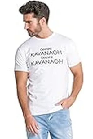 Gianni Kavanagh (White) Attitude Tee, T Shirt Hombre, , S