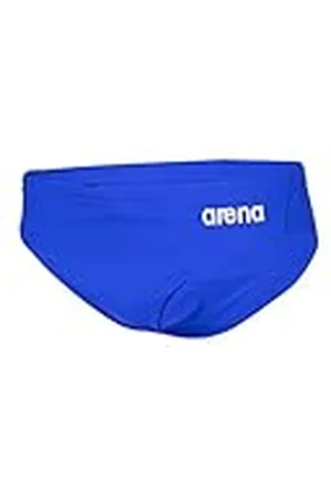 Arena Solid Team Junior Bañador para Niños, Secado Rápido, Tejido MaxLife Eco , Resistente al Cloro y Protección UV 50+