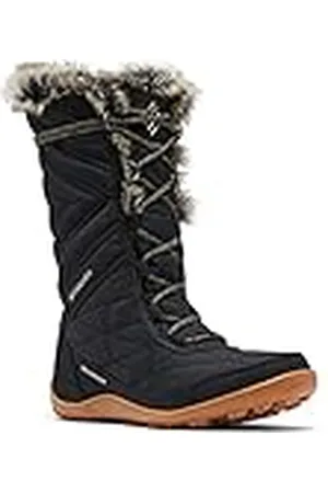 Columbia Minx Shorty III Botas de nieve para mujer, Negro Black X Khaki Ii, 36.5 EU