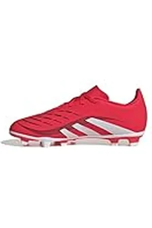 adidas Predator Club Junior Football Boots FG/MG, Zapatillas, Lucid Red/FTWR White/Core Black, 23 EU