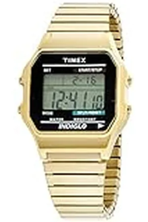 Timex Youth & Kids T78677PF - Reloj de cuarzo unisex, correa de acero inoxidable, color