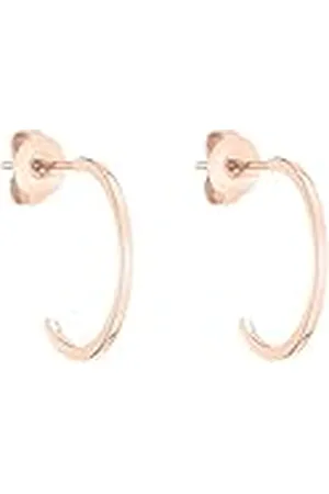 Tamaris Pendientes de aro, 1,8 cm, Acero inoxidable, Ninguno