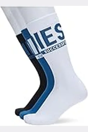 Diesel Skm-ray-threepack Calzino Calcetines, , S para Hombre