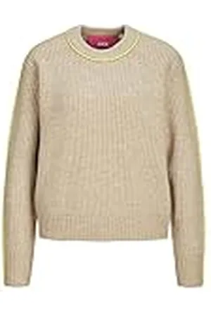 JJXX Jack & Jones Jxleonora Diverse Ribbed Crew Neck Knit Jersey de Punto, , XS para Mujer