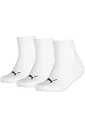PUMA Quarter Recycled Cotton Calcetín, , 31-34 (Pack de 3) Unisex niños