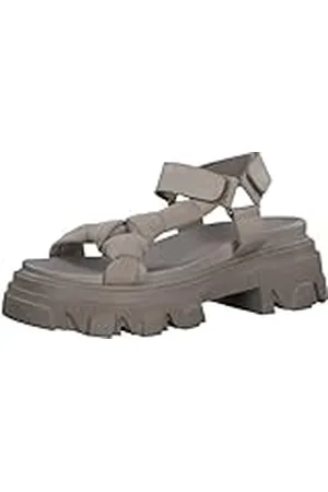 Marco Tozzi 2-2-28788-20, Sandalia para Mujer, Beige (Taupe), 40 EU