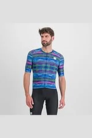 Sportful 1123011-464 Glitch Bomber Jersey T-Shirt Hombre Tamaño L