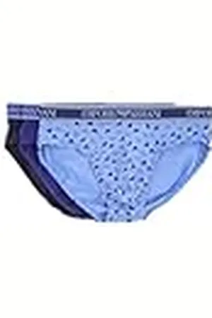 Emporio Armani Core Logoband 3-Pack Brief Bragas, , M de los Hombres