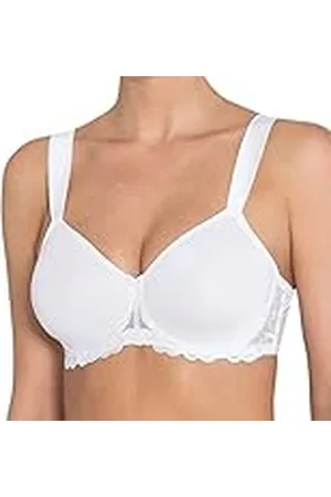 Triumph Mujer Modern Finesse W01, Minimizer Bra, White, 105C