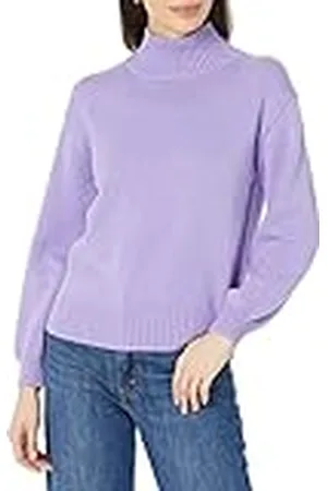 Amazon Jersey con Cuello Chimenea de algodón (Disponible en Tallas Grandes) Mujer, , XL Grande