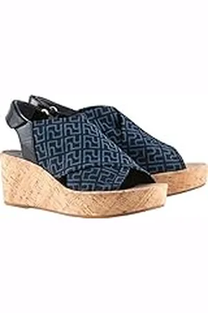 Högl Portofino, Sandalias Slingback Mujer, Azul (Ocean 3000), 40 EU