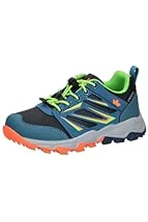 LICO Bendigo, Zapatos de Trekking, Petrol/Lemon/Orange, 37 EU