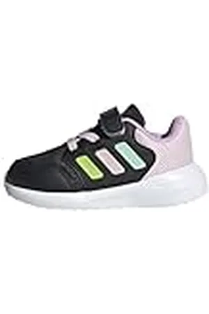 adidas TENSAUR Run 3.0 Shoes Infants, Zapatillas para Correr Unisex bebé, Core Black/Clear Mint/Clear Pink, 21 EU
