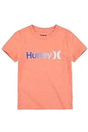 Hurley 781106, Camiseta de manga corta Niños, Naranja, 2 años