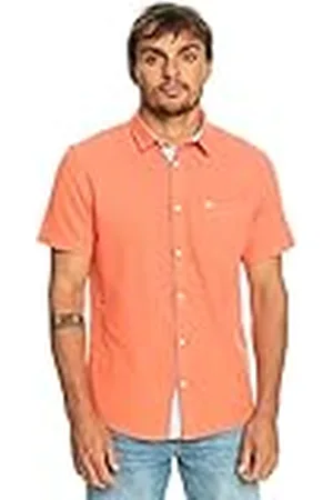 Quiksilver Time Box - Camisa de Manga Corta para Hombre