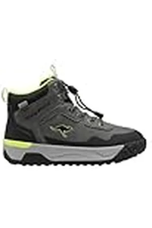 KangaROOS K-NB VIVI RV, Botas para Nieve, Steel Grey/limetta, 30 EU