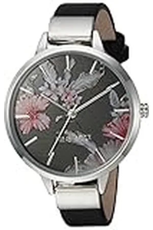 Nine West Reloj de Pulsera para Mujer con Esfera Floral