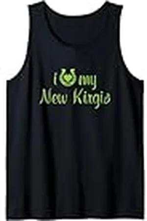 Hip Me encanta mi nuevo entrenador de equitación Kirgiz Horse Equestrian Show Camiseta sin Mangas