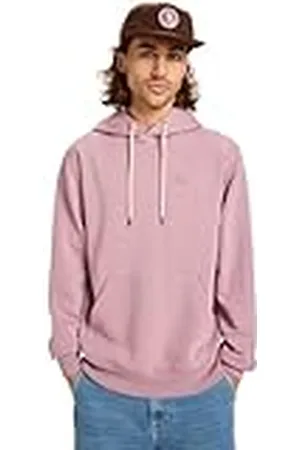 Quiksilver Sudadera de Forro Polar con Capucha Salt, Color Morado