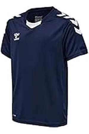 Hummel Camiseta Unisex para niños Hmlcore Xk Poly Jersey S/S Kids, Unisex niños, Camiseta, 211456, Marine, 128