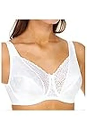 Playtex Secrets Signature Florals Fuller Underwire Bra (4422H) -White -38B