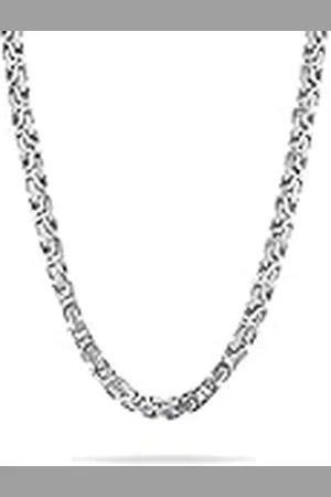 Fynch-Hatton Collar de acero inoxidable, 55, Acero inoxidable, No es una piedra preciosa