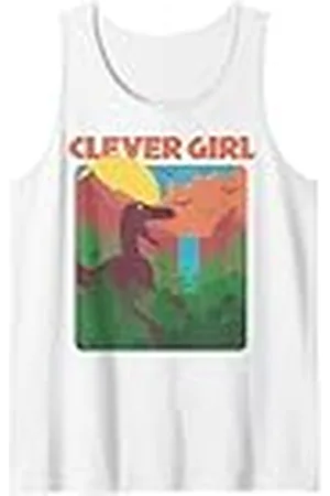 Jurassic Park Póster de Clever Girl Camiseta sin Mangas