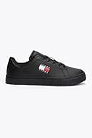 Tommy Hilfiger Tommy Hilfiger Flatform Sneaker Mujer Logo Low Top, (Black), 42