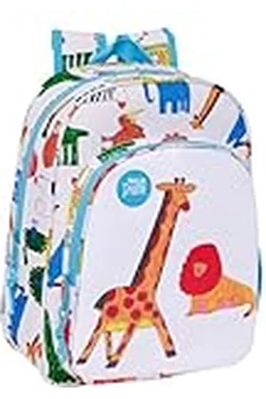 Safta ALGO DE JAIME - Mochila Infantil, Adaptable a Carro, Fácil Limpieza, Ideal para Niños de Diferentes Edades, Cómoda y Versátil, Calidad y Resistencia, 26x11x34 cm, Color