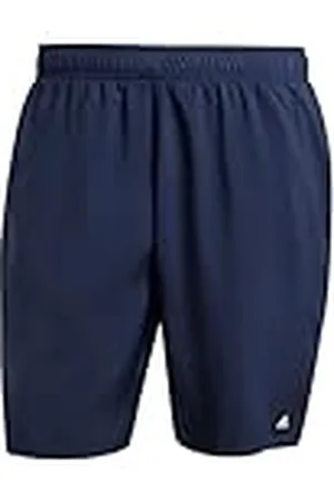 adidas Solid CLX Classic-Length Swim Shorts Bañador, Hombre, Multicolor (Legend Ink/Black), S