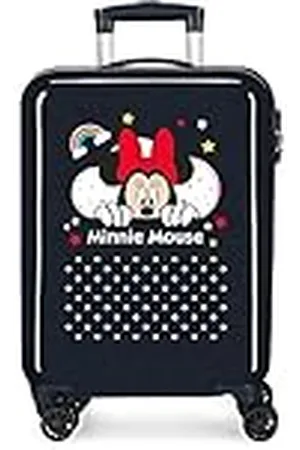 Disney Minnie Rainbow Maleta de cabina Azul 37x55x20 cms Rígida ABS Cierre de combinación lateral 34L 2,66 kgs 4 ruedas dobles 0