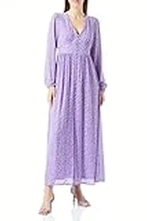 ONLY Onlamanda L/S Long Dress Ex Ptm Vestido Estampado, , M Mujeres