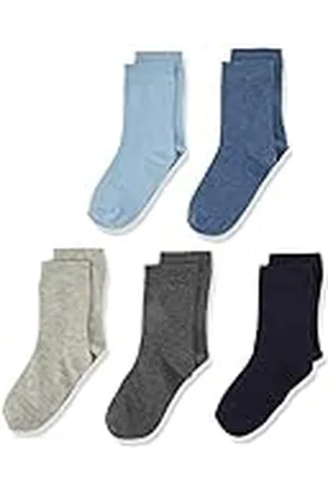 Minymo 5er Pack Socken In Verschieden Farben Calcetines, , 31-34 (Talla del Fabricante: 31) para Niños