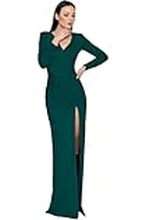 Angelika Jozefczyk Aurora Dress Green Vestido Informal Nocturno, , 42 para Mujer