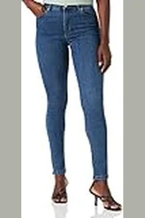 Naf-naf Gpower Skinny Denim Pantalón, Doble Piedra, XS para Mujer