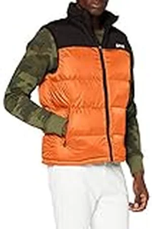 Schott NYC UTAHV, Chaleco de plumas con hombros Hombre, , M