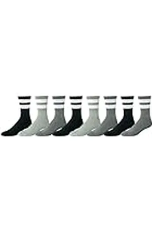 Amazon Calcetines de Media caña de Rayas y Estilo Retro Hombre, 8 Pares, , 41-45