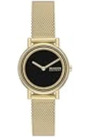 Skagen Signatur reloj para mujer, movimiento de cuarzo con correa de acero o piel, , 30MM