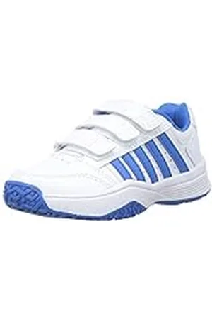 K-Swiss Court Smashstrpomni Zapatillas, Unisex niños, Blanco/Azul, 28,5 EU
