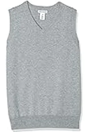 Amazon Chaleco de Cuello en v y Algodón para Uniforme Niño, , 2 años
