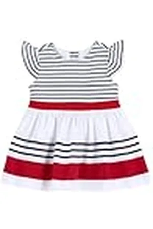chicco Elegante Vestido de Manga Corta, Bebé-Niñas, , 3 Meses