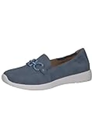Caprice Mujer 9-24708-42, Zapatos Planos sin Cordones, Azul, 39 EU