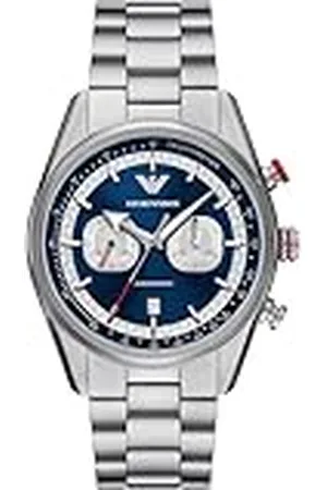 Emporio Armani Reloj Analógico para Hombres de Cuarzo con Correa en Acero Inoxidable AR11676