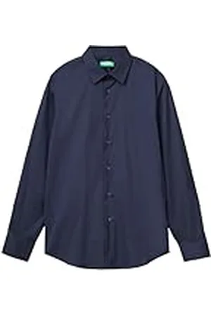 Benetton Camisa 5r7y5qmm8, , XL para Hombre