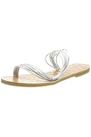 Patrizia Pepe PPJ75.30, Sandalia Mujer, Plata, 39 EU